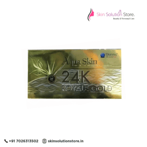 Aqua Skin 24K Royale Gold Glutathione Skin Whitening 10 Sessions Injection
