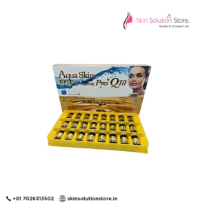 Aqua Skin EGF Whitening Pro Q10 Glutathione Skin Whitening 24 Sessions Injection