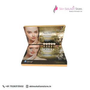 Aqua Skin Pure Gold II 30th Whitening Skin Glutathione Injection