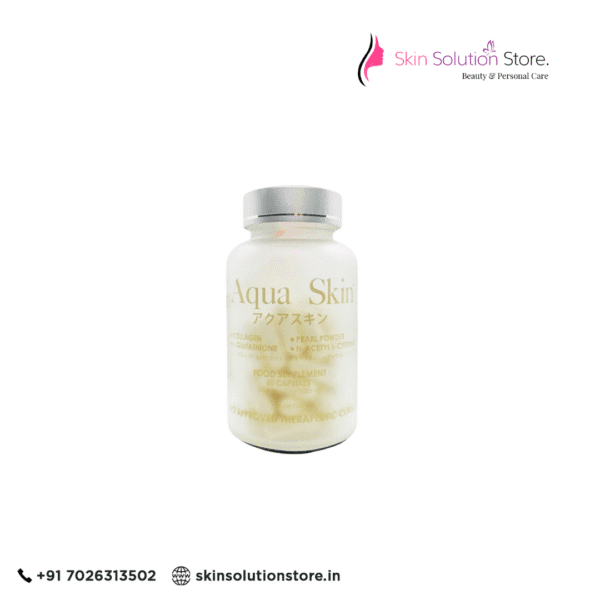 Aqua Skin Glutathione and Collagen Whitening Capsules
