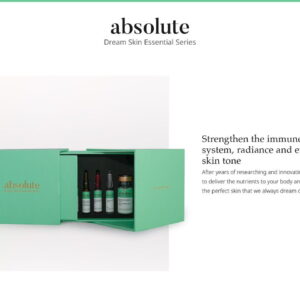 Absolute Dream Skin Essential Series 5000mg Glutathione Skin Whitening Injection