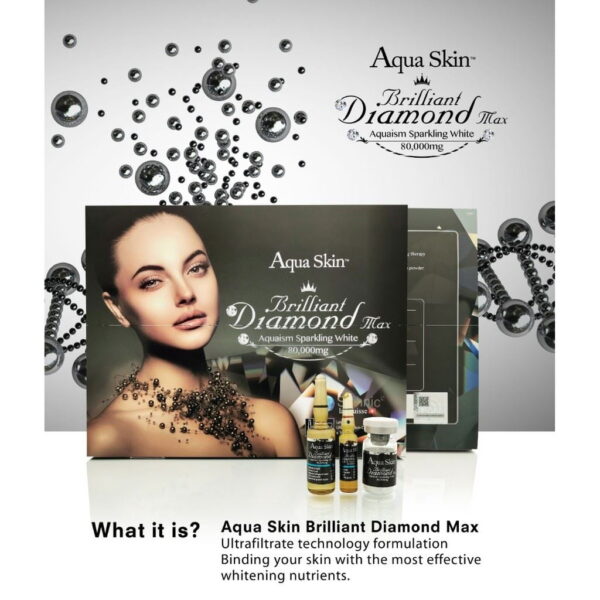 Aqua Skin Brilliant Diamond Max Aquaism Sparkling White 10 Sessions Injection