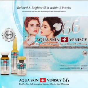 Aqua skin veniscy 66 pico cell absorbtion supreme effective skin whitening glutathione injection