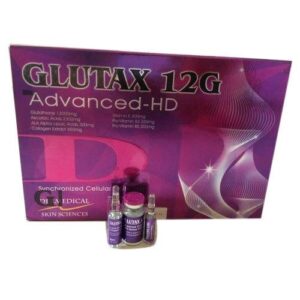 GLUTAX 12G Advanced HD 6 Sessions Glutathione Skin Whitening Injection