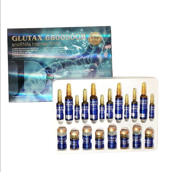 Glutax 680000GR SnoRNAs Intense White Glutathione Skin Whitening Injection - Image 3