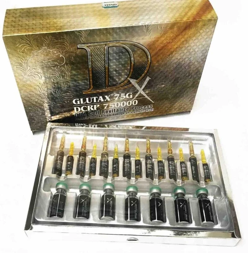 Glutax 75GX DCRP 750000 DNA Cell Revitalize 14 Sessions Injection