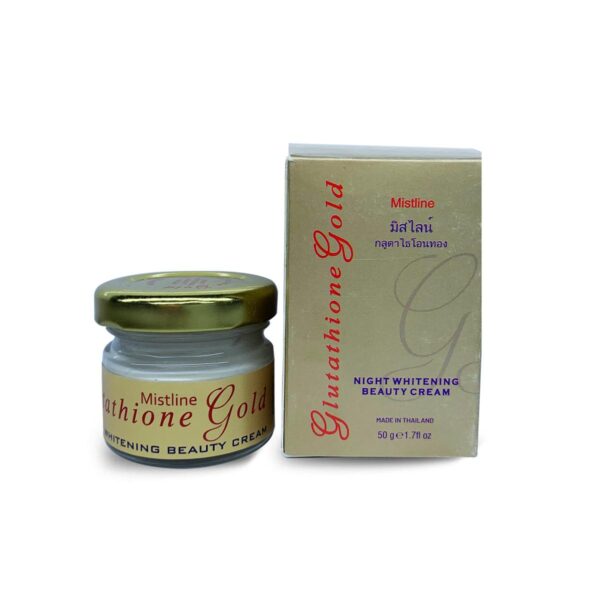 Mistline Glutathione Night whitening beauty cream 50g - Image 6