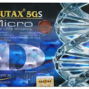 Glutax 5GS Micro 5000 MG Skin Whitening Injections 10 Sessions