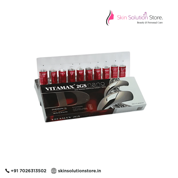 Vitamax 2GS Nano Vitamin C and Collagen Skin Whitening Injection