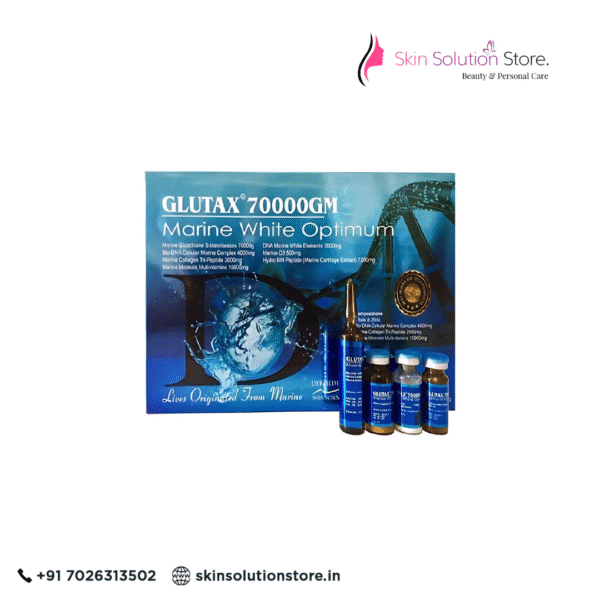 Glutax 70000gm Marine White Optimum Skin Whitening Injection 4 Session