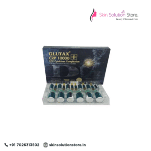 Glutax CRP 10000 EGF Cytokines Complexion Glutathione Skin Whitening Injection
