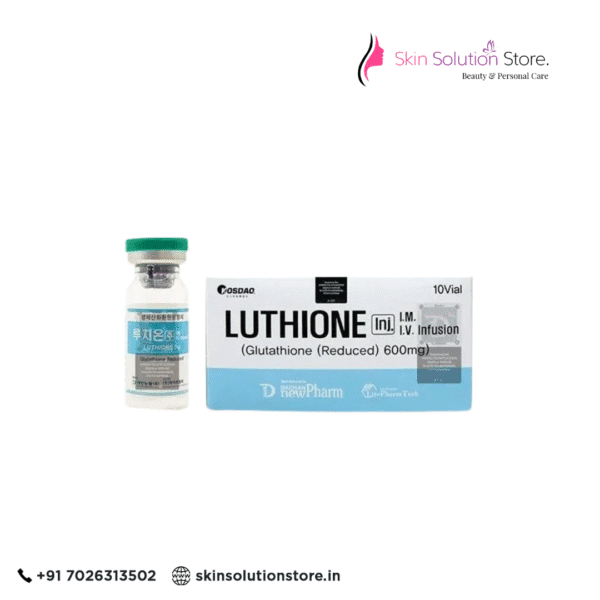 Luthione Glutathione Reduced 600mg 10 Sessions Injection