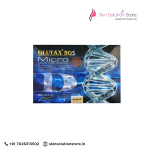Glutax 5GS Micro 5000 MG Skin Whitening Injections 10 Sessions