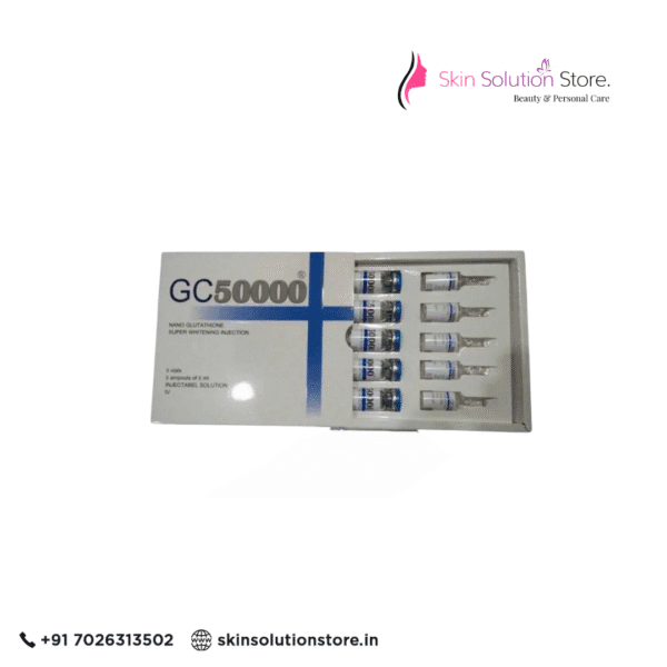 GC 50000 Nano Glutathione Super Whitening Injection 5 Sessions