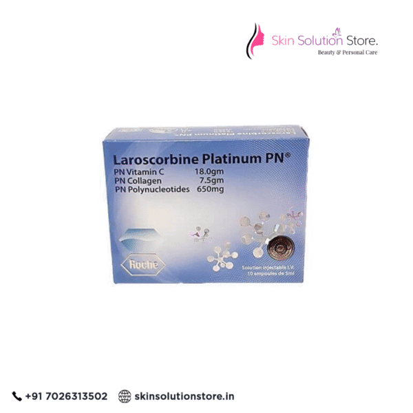Roche Laroscorbine Platinum PN 18000 Mg Vitamin C and Collagen Injection 10 Sessions
