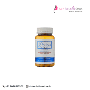 Dalfour Beauty Ultrawhite Glutathione Whitening Capsules wCollagen & Vitamin C - 2400mgserving with 1600mg Glutathione