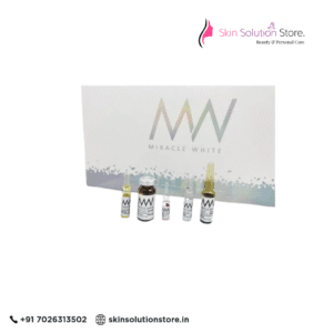 Miracle White 9000 MG skin whitening injection 6 Sessions