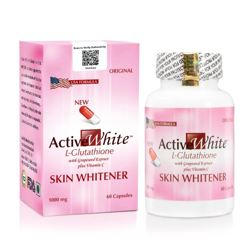 Active White L Glutathione Skin Whitening Capsule