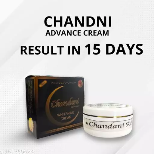 Chandni organic whitening Night cream instant glow, 30gm Whitening Cream