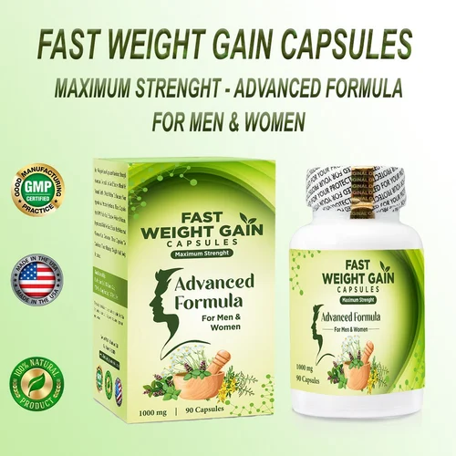 Fast Weight Gain Capsules Advanced Formula For Men & Women