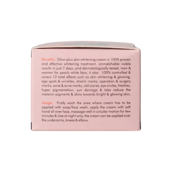 Glow Plus Skin Whitening Cream - Image 4