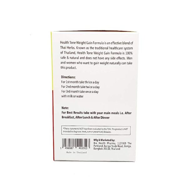 Health Tone Extra Effective Weight Gainer, 90 Capsules - Image 4