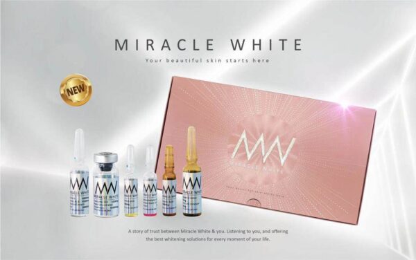Miracle White Pink 35000 mg Glutathione Injections