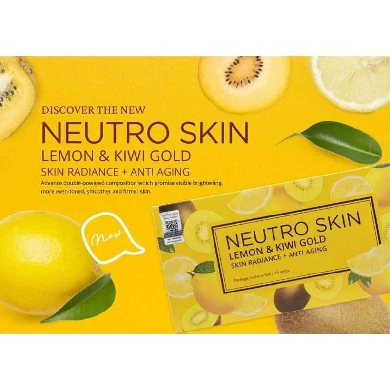 Neutro Skin Vitamin C and Collagen Injection Lemon & Kiwi Gold