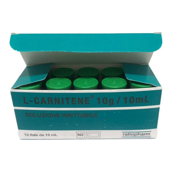 Ratiopharm L-Carnitine 10G Weight Loss and Fat Loss Injection