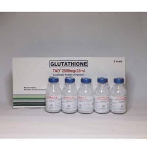 TAD GLUTATHIONE WHITENING 5 VIALS 2500MG