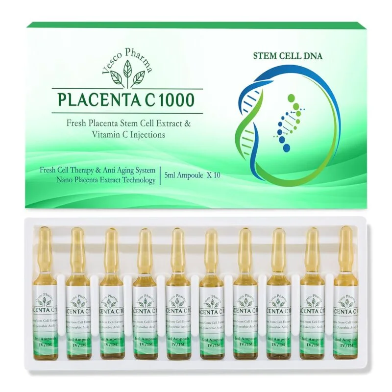 Vesco Pharma Placenta C 1000 Placenta Extract Injections