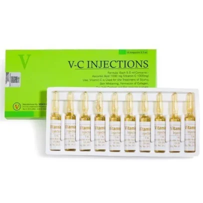 Vesco Pharma Vitamin C Injection 1000mg For Skin Whitening