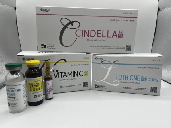 Cindella 1200mg 10 Sessions Gluathione Injection For Skin Whitening - Image 2