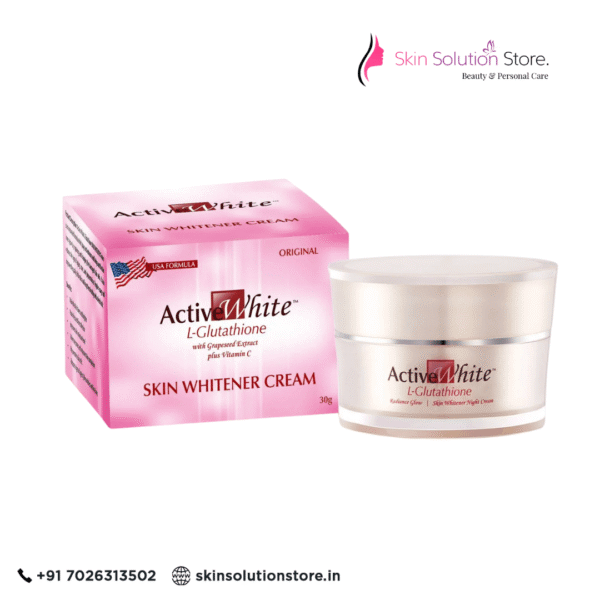 Active White L Glutathione Skin Whitening Cream