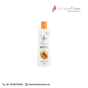 Silka Papaya Skin Whitening Lotion Orange for Unisex - 200 ML