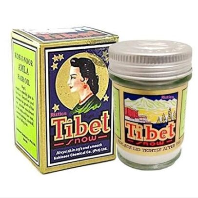 Tibeet Snow Beauty Skin Whitening Cream Jar for Smooth And Soft Skin 50G