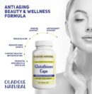 Oladole Natural Glutathione Capsules Supplement 620mg Complex 60 Caps
