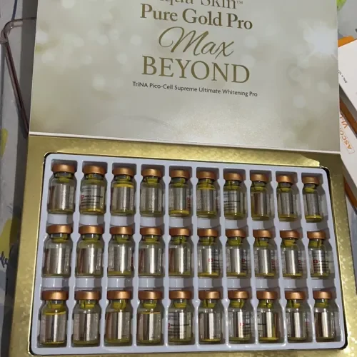 Aqua Skin Pure Gold Pro Max Beyond Trina Pico Cell Supreme Glutathione Injection photo review