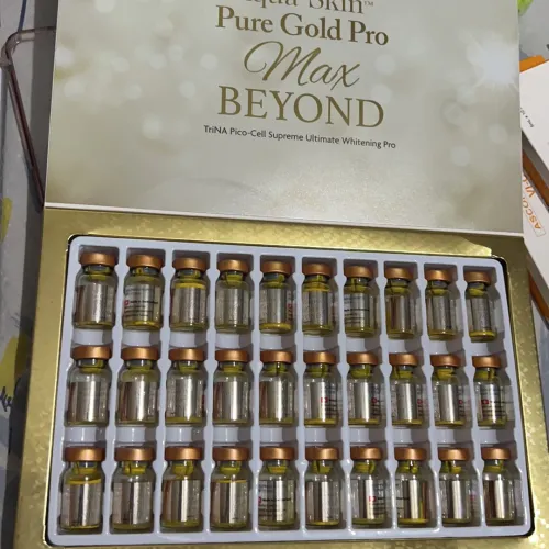 Aqua Skin Pure Gold Pro Max Beyond Trina Pico Cell Supreme Glutathione Injection