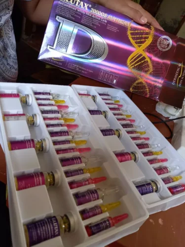Glutax 2000gs Advanced ReCombined White RNA Active Cells 10 Sessions Injection photo review