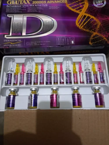 Glutax 2000gs Advanced ReCombined White RNA Active Cells 10 Sessions Injection photo review