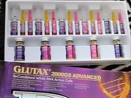 Glutax 2000gs Advanced ReCombined White RNA Active Cells 10 Sessions Injection photo review