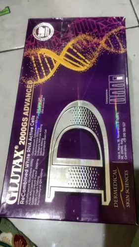 Glutax 2000gs Advanced ReCombined White RNA Active Cells 10 Sessions Injection photo review