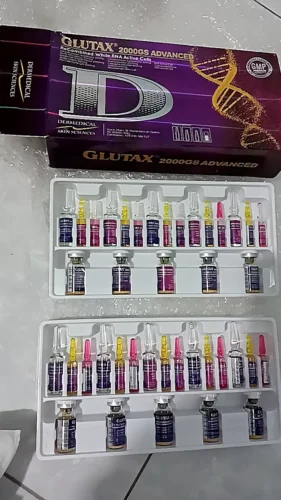 Glutax 2000gs Advanced ReCombined White RNA Active Cells 10 Sessions Injection photo review