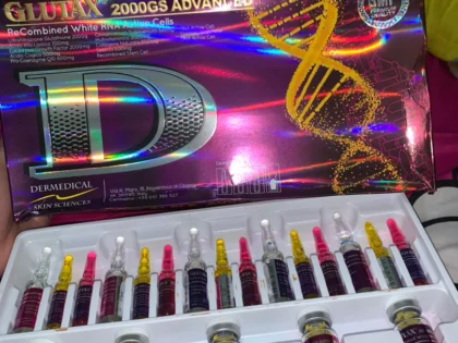 Glutax 2000gs Advanced ReCombined White RNA Active Cells 10 Sessions Injection photo review