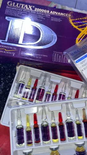 Glutax 2000gs Advanced ReCombined White RNA Active Cells 10 Sessions Injection photo review