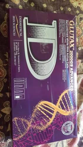 Glutax 2000gs Advanced ReCombined White RNA Active Cells 10 Sessions Injection photo review