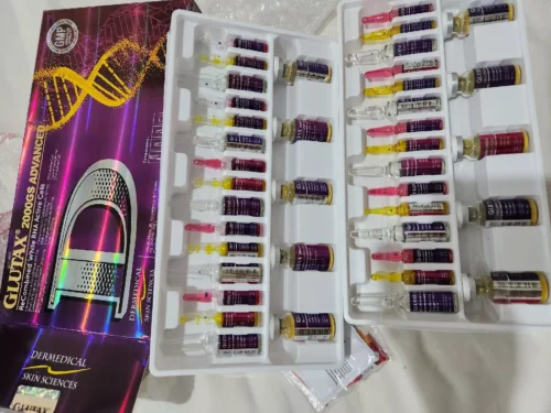 Glutax 2000gs Advanced ReCombined White RNA Active Cells 10 Sessions Injection photo review