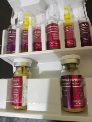 Glutax 2000gs Advanced ReCombined White RNA Active Cells 10 Sessions Injection photo review