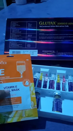 Glutax 2000gs Advanced ReCombined White RNA Active Cells 10 Sessions Injection photo review